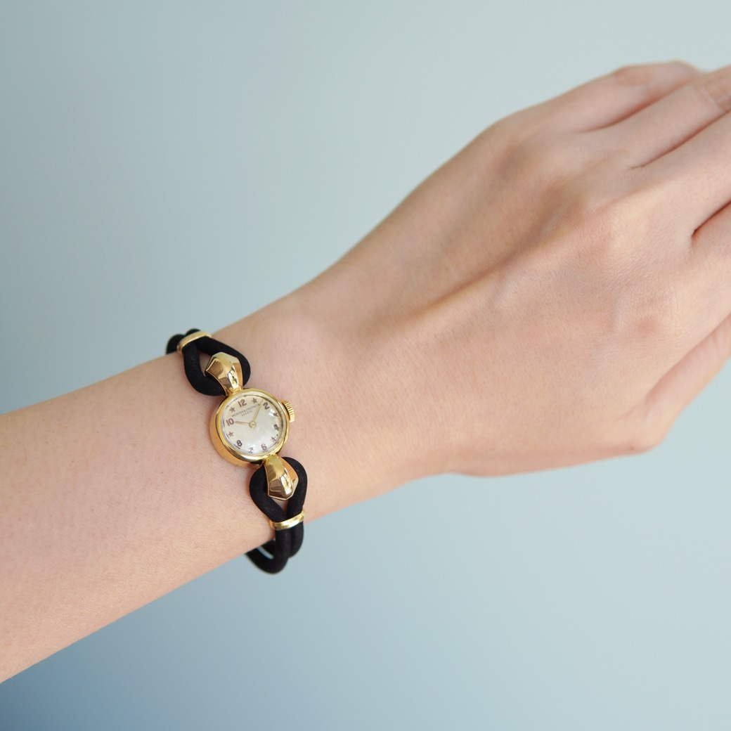 アンティークウォッチ ヴァシュロン・コンスタンタン スターダイヤル ラウンド ゴールドケース