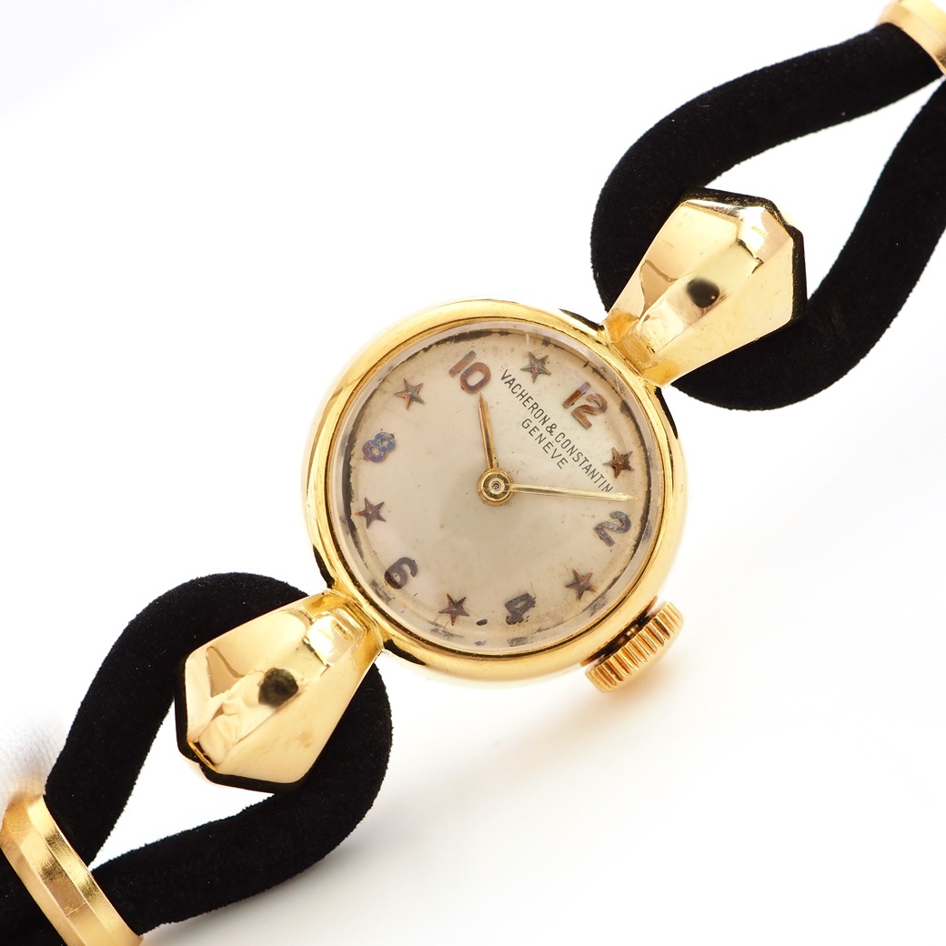 アンティークウォッチ ヴァシュロン・コンスタンタン スターダイヤル ラウンド ゴールドケース