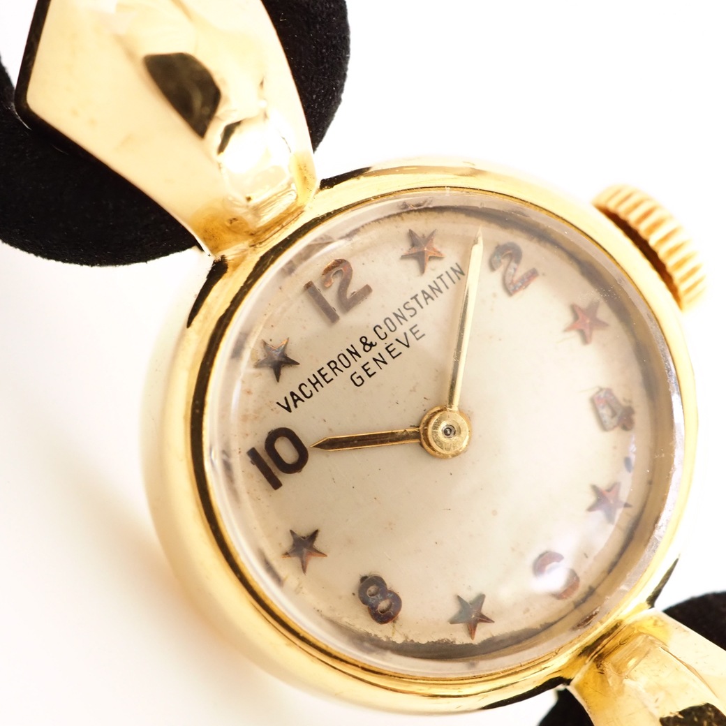 アンティークウォッチ ヴァシュロン・コンスタンタン スターダイヤル ラウンド ゴールドケース