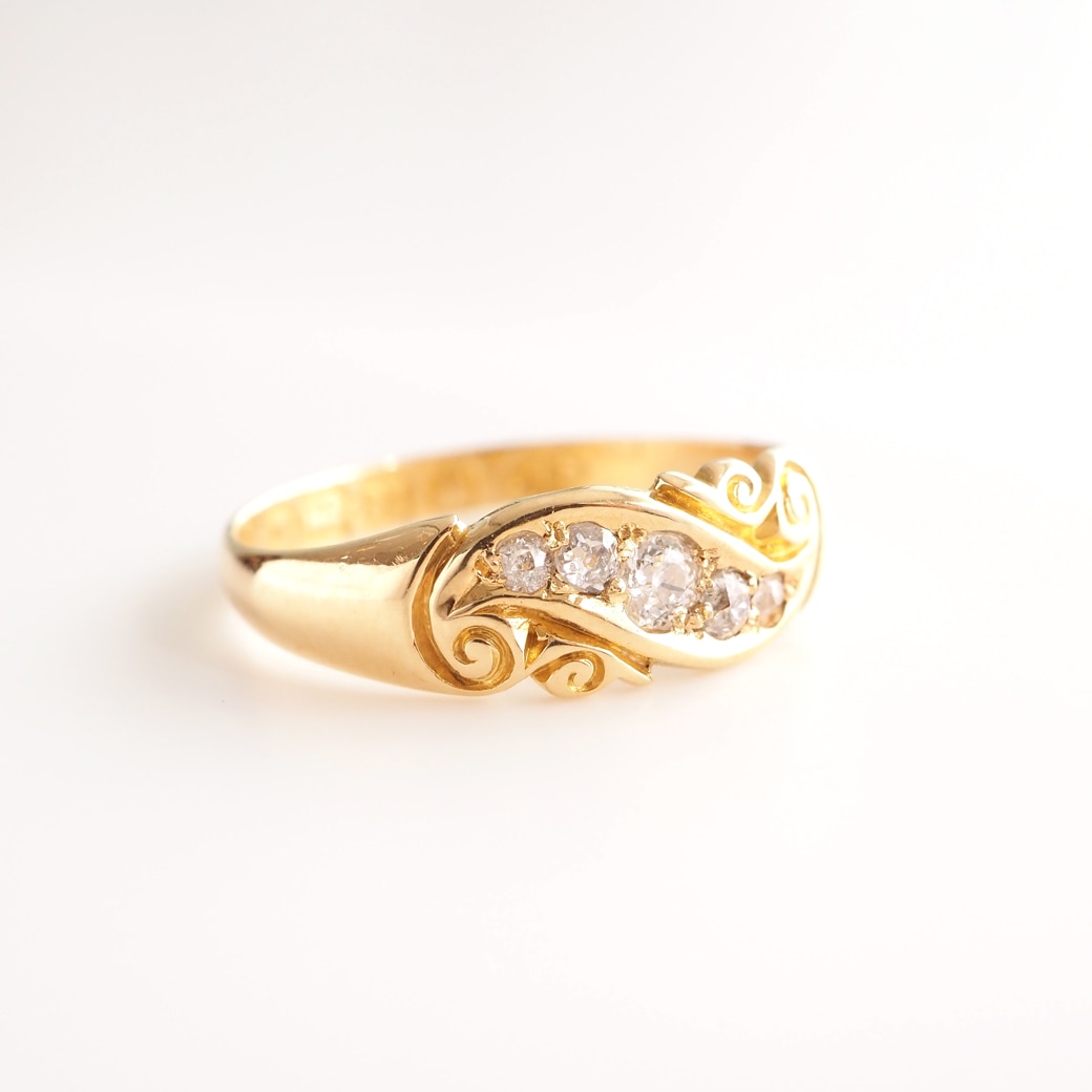Antique jewelry アンティークジュエリー ゴールド リング 指輪 アンティークジュエリー アンティークリング ゴールド