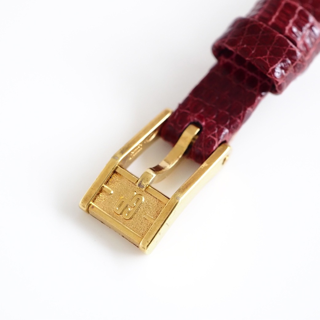 アンティークウォッチ ジラール・ペルゴ ユニークラグ カットガラス ラウンドゴールドケース