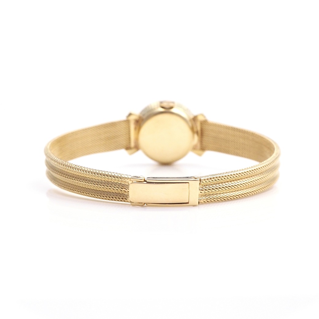 アンティークウォッチ ロレックス フルーテッド ラウンド YGケース