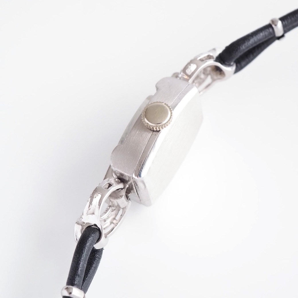 アンティークウォッチ ハミルトン ダイヤモンド装飾 トノー プラチナケース