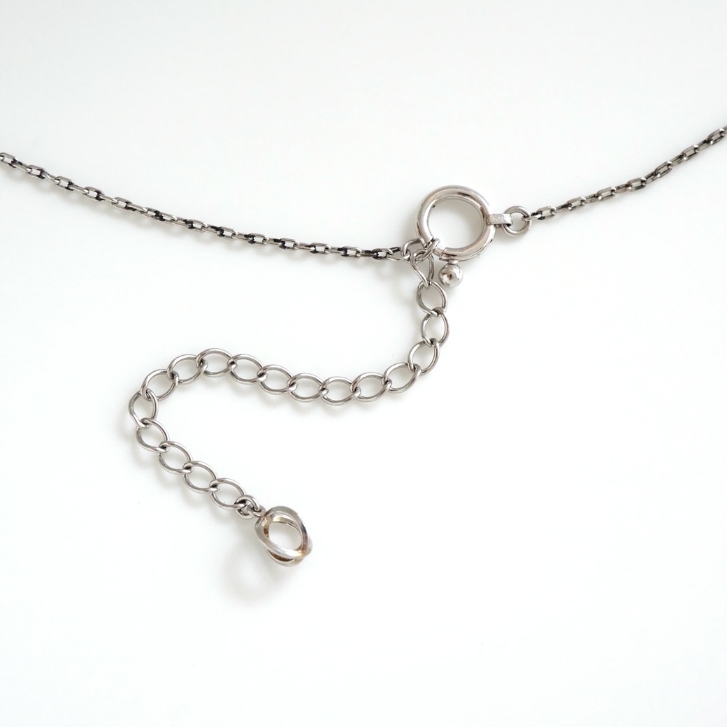 アンティークジュエリー ネックレス コーラル ダイヤモンド アンティークネックレス BOX付