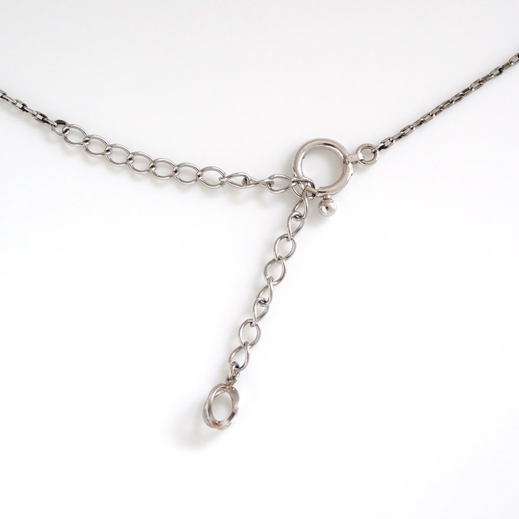 アンティークジュエリー ネックレス コーラル ダイヤモンド アンティークネックレス BOX付