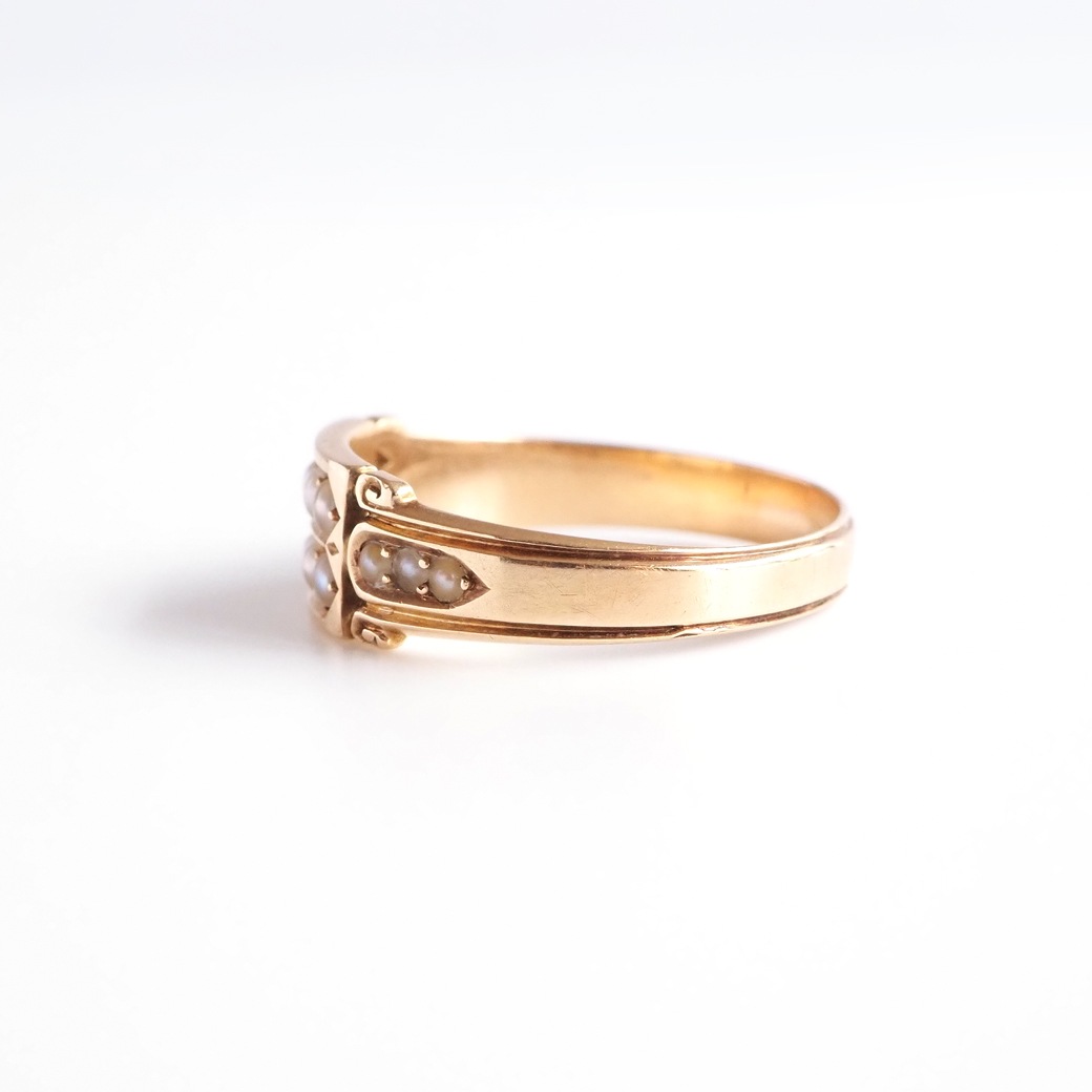 アンティークジュエリー リング パール アンティークリング