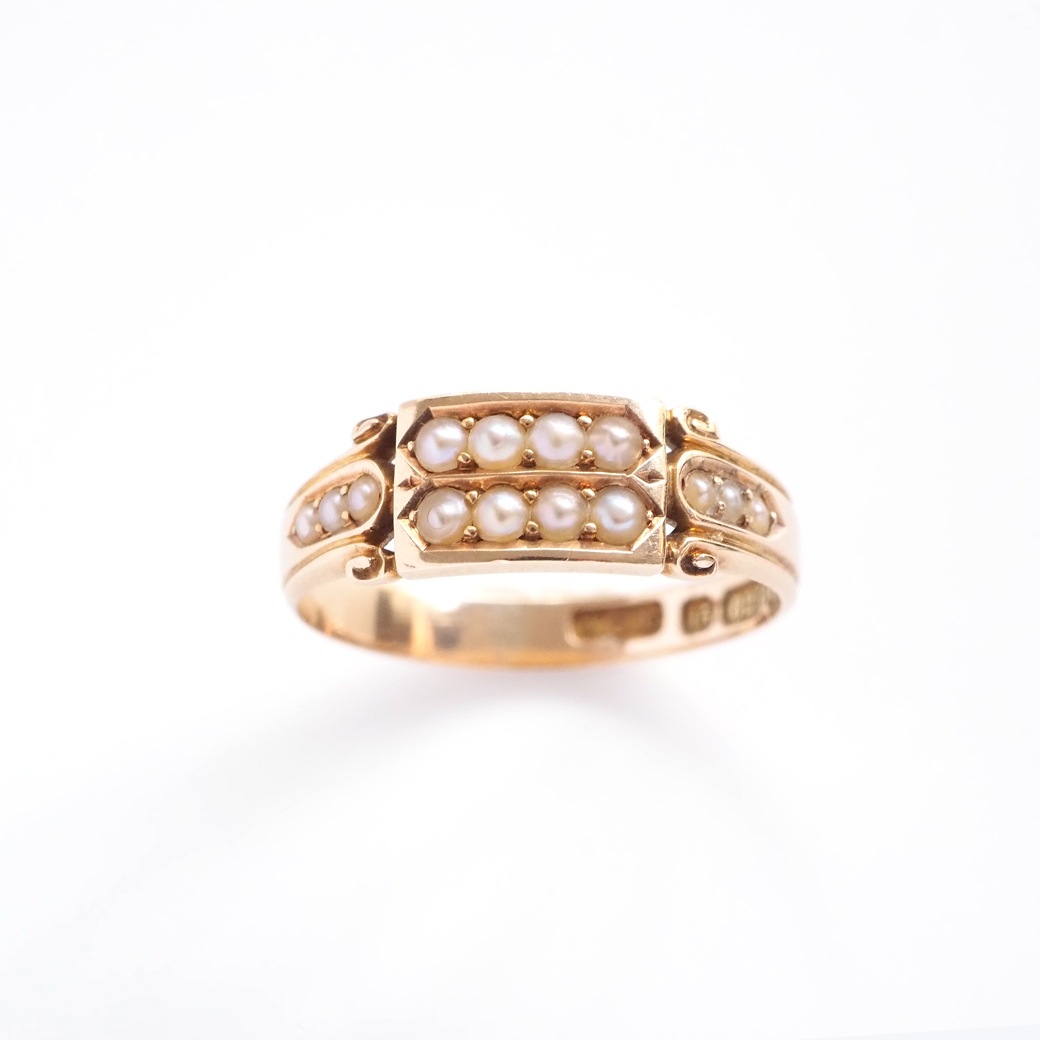 アンティークジュエリー リング パール アンティークリング