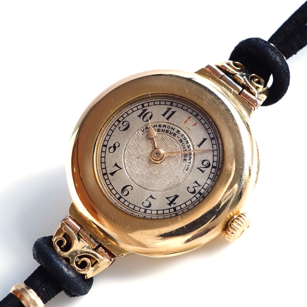 アンティークウォッチ ヴァシュロン・コンスタンタン ギヨシェダイヤル ラウンド ゴールドケース