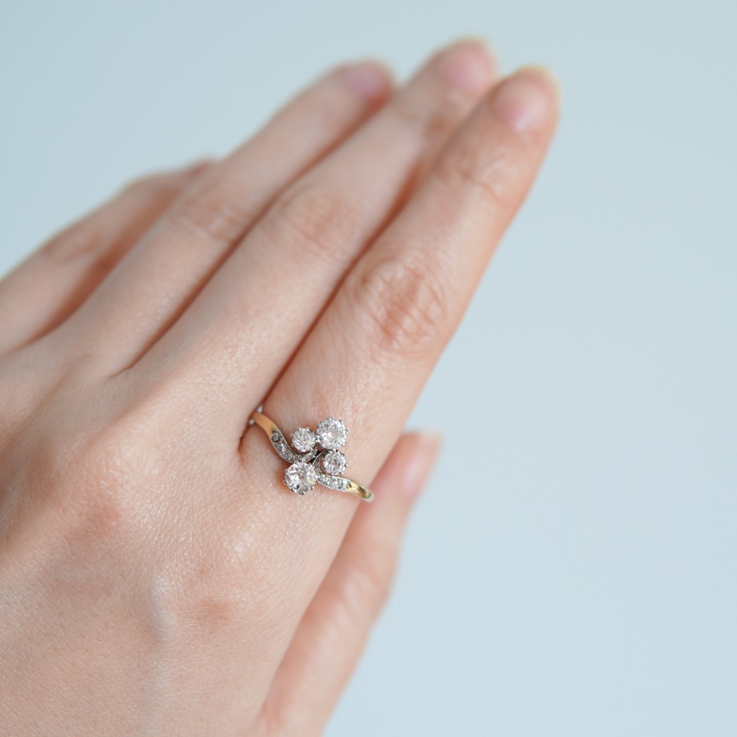 アンティークジュエリー リング ダイヤモンド アンティークリング