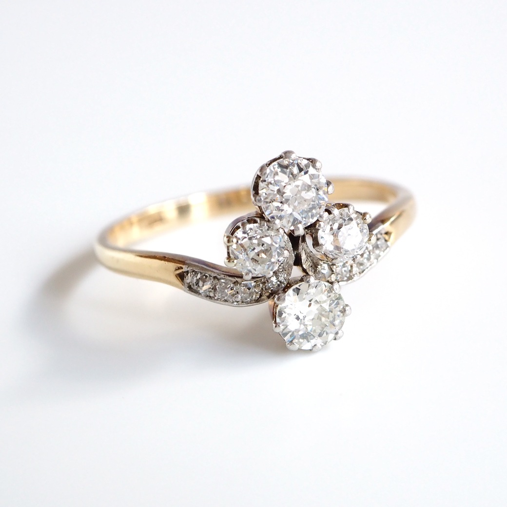 アンティークジュエリー リング ダイヤモンド アンティークリング