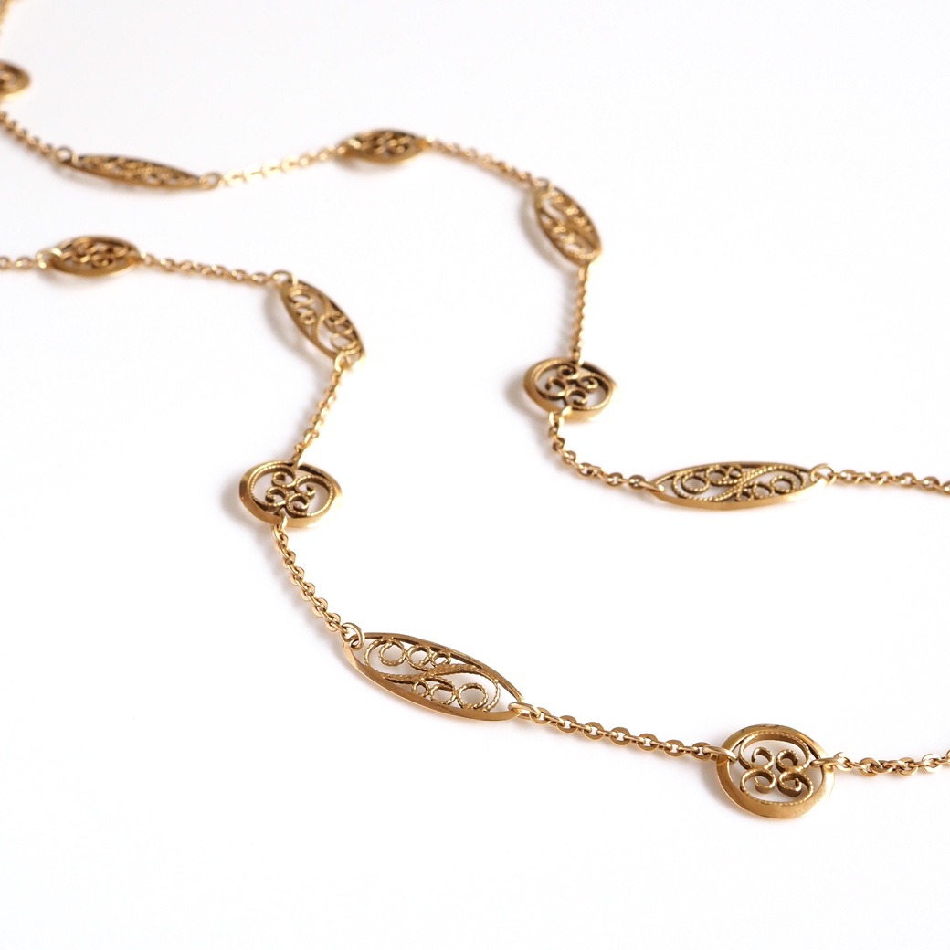 北京首飾　アンティーク　ネックレス　パーツ　中国 大玉堆朱首飾り ネックレス アンティーク 中国彫刻職人作 中国