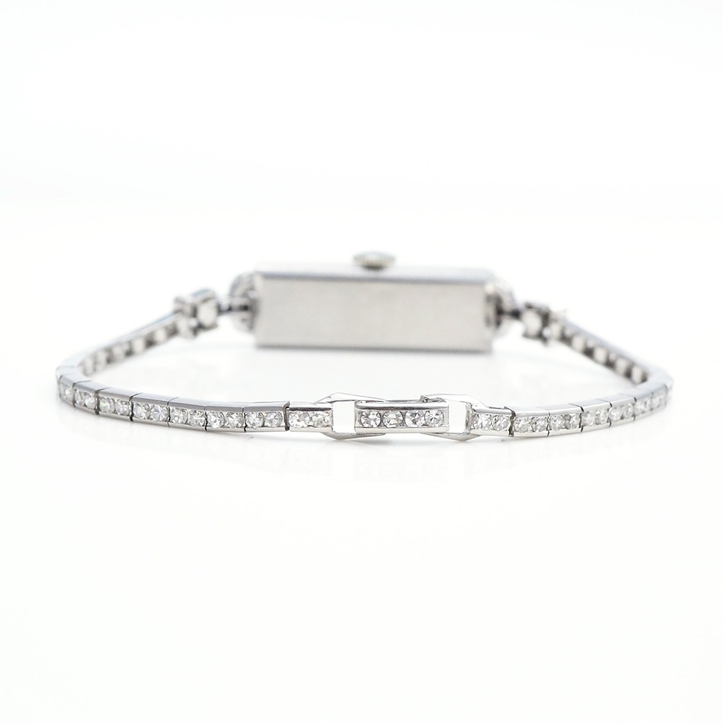 アンティークウォッチ グライシン アールデコ ダイヤモンドレクタンギュラ― Ptケース