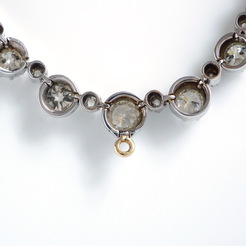 アンティークジュエリー ネックレス ダイヤモンド アンティークネックレス