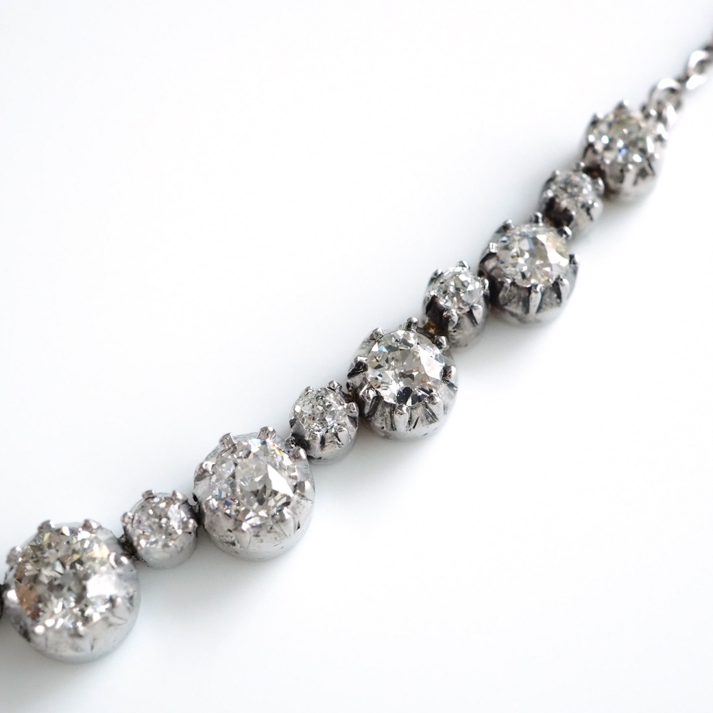 アンティークジュエリー ネックレス ダイヤモンド アンティークネックレス