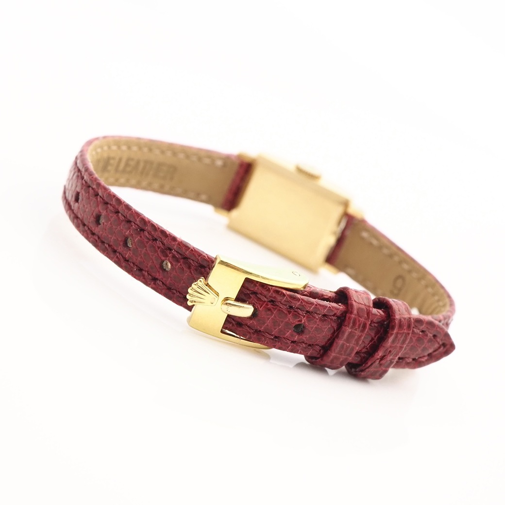 アンティークウォッチ ロレックス PRECISION テーパーYGケース