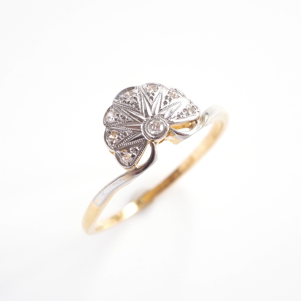 アンティークジュエリー リング ダイヤモンド アンティークリング