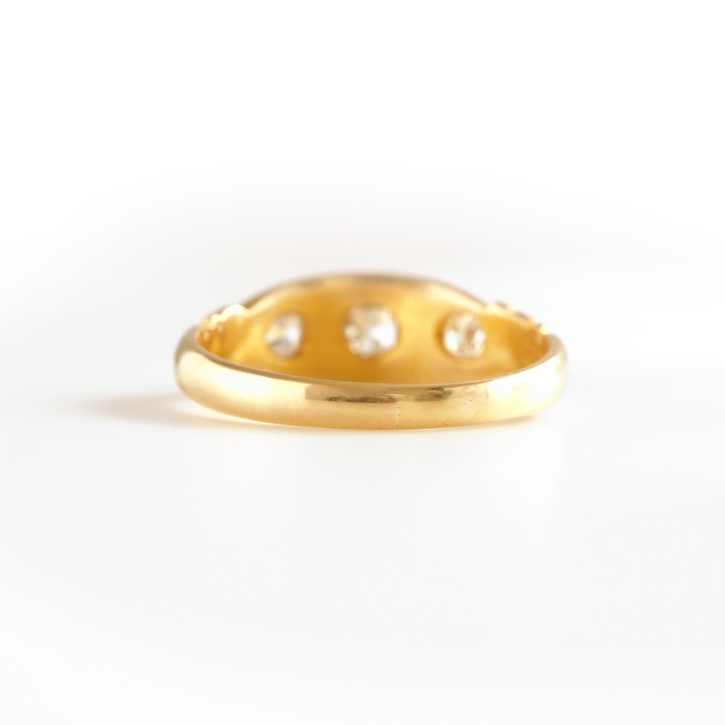 アンティークジュエリー リング ダイヤモンド ゴールド アンティークリング