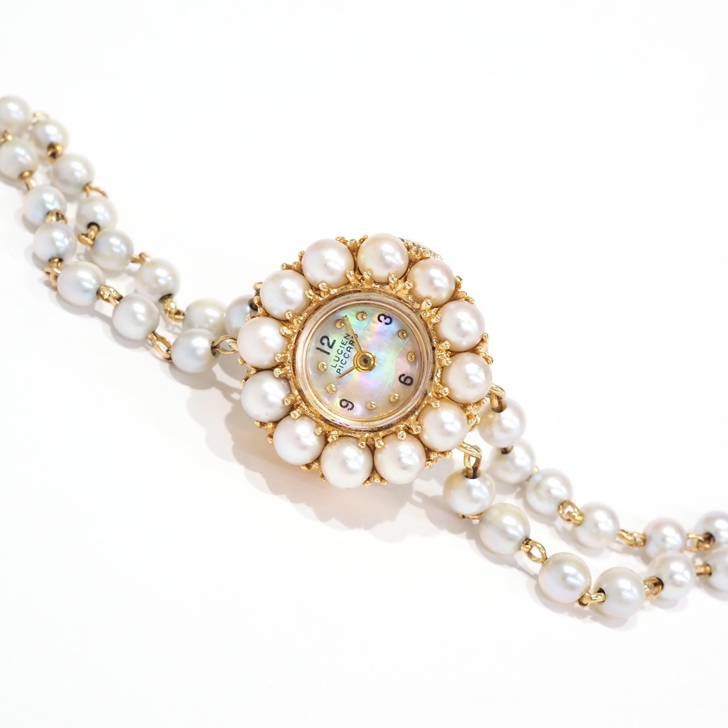 Perl ブレスレット パールブレスレット ゴールド アンティーク ビンテージ designsix｜BAROQUE PEARL SOLO BRACELET ビーズ バロックパール