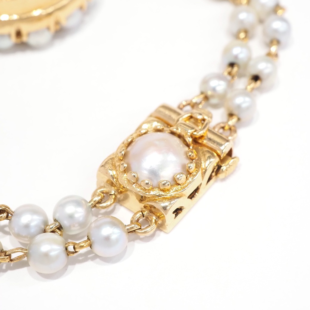 ADER.bijoux / PETALパールブレスレットVINTAGE GOLD ADER.bijoux / PETALパールブレスレットVINTAGE GOLD