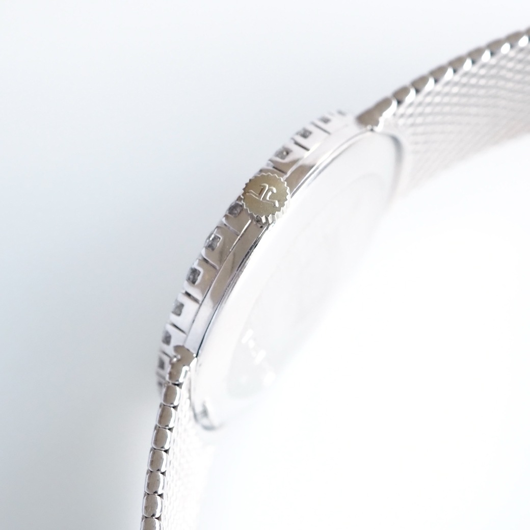 アンティークウォッチ ジャガー・ルクルト ダイヤモンドベゼル ラウンド ホワイトゴールドケース ブレスレット