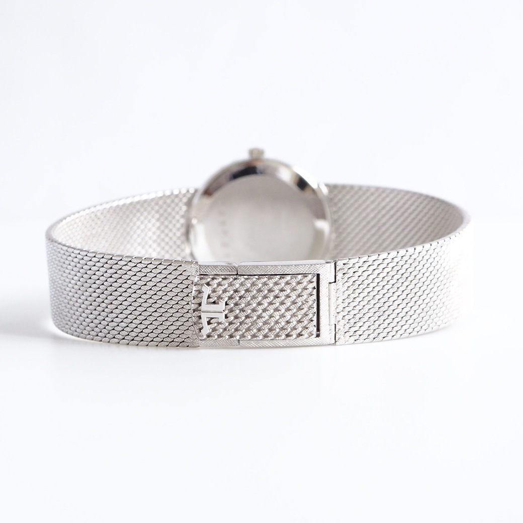 アンティークウォッチ ジャガー・ルクルト ダイヤモンドベゼル ラウンド ホワイトゴールドケース ブレスレット