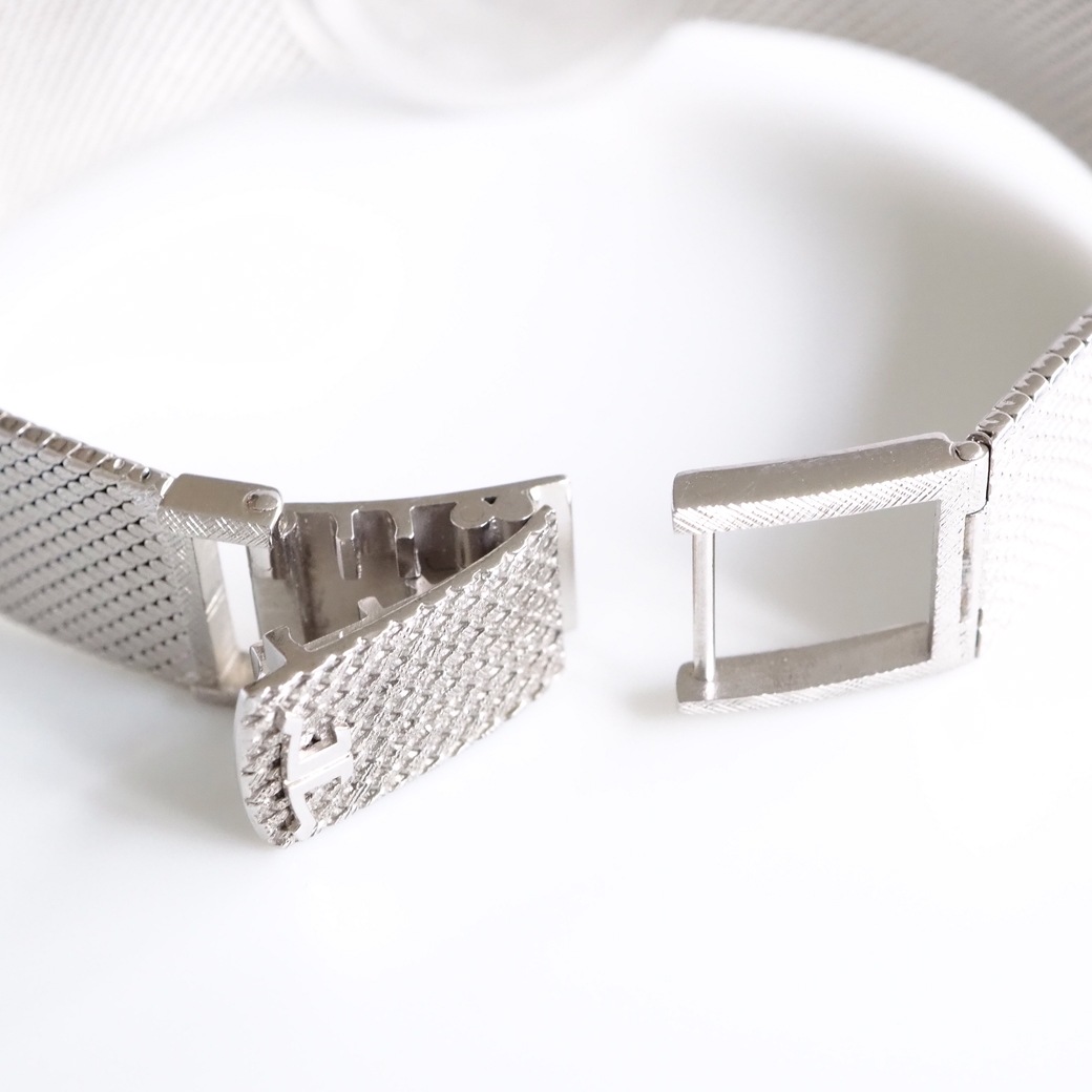 アンティークウォッチ ジャガー・ルクルト ダイヤモンドベゼル ラウンド ホワイトゴールドケース ブレスレット