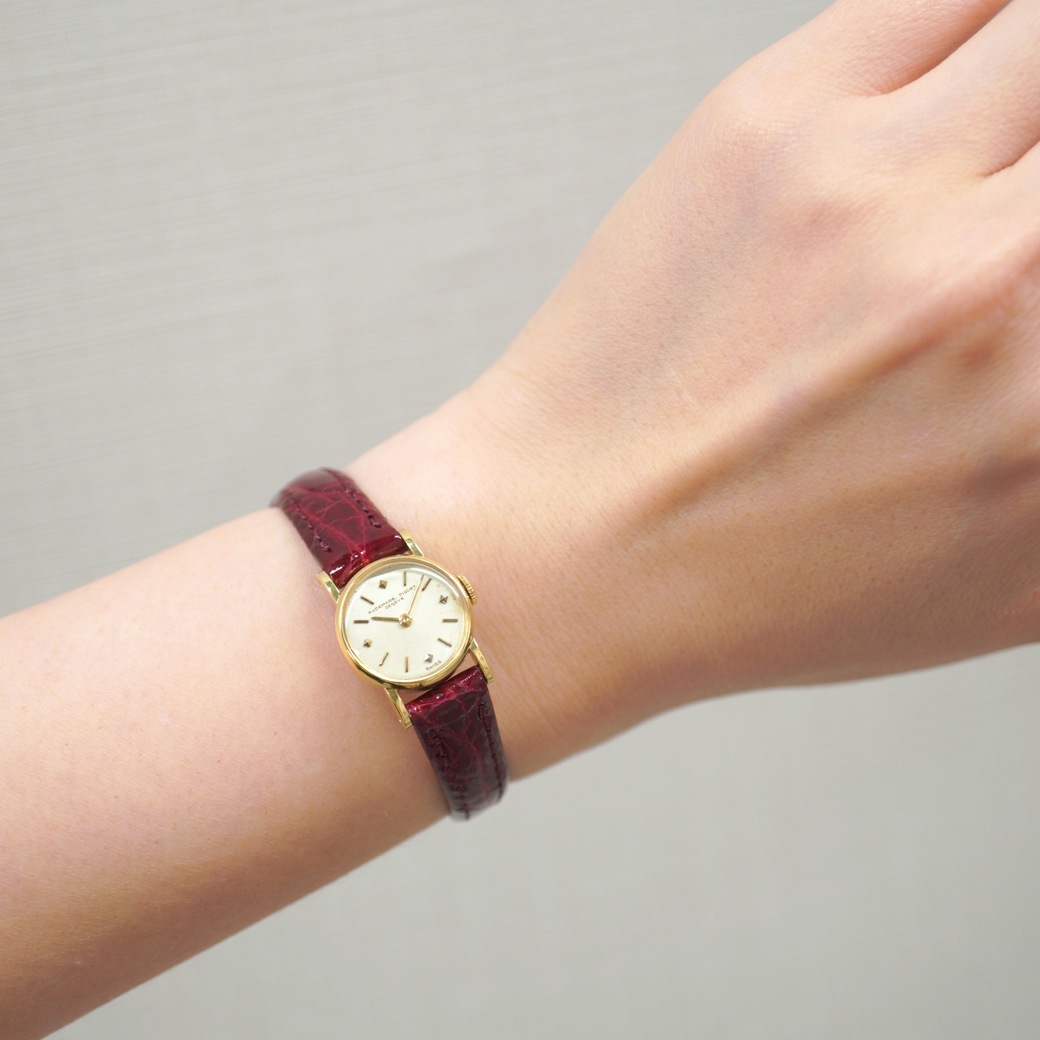 アンティークウォッチ オーデマ・ピゲ ラウンド イエローゴールドケース ブレスレット