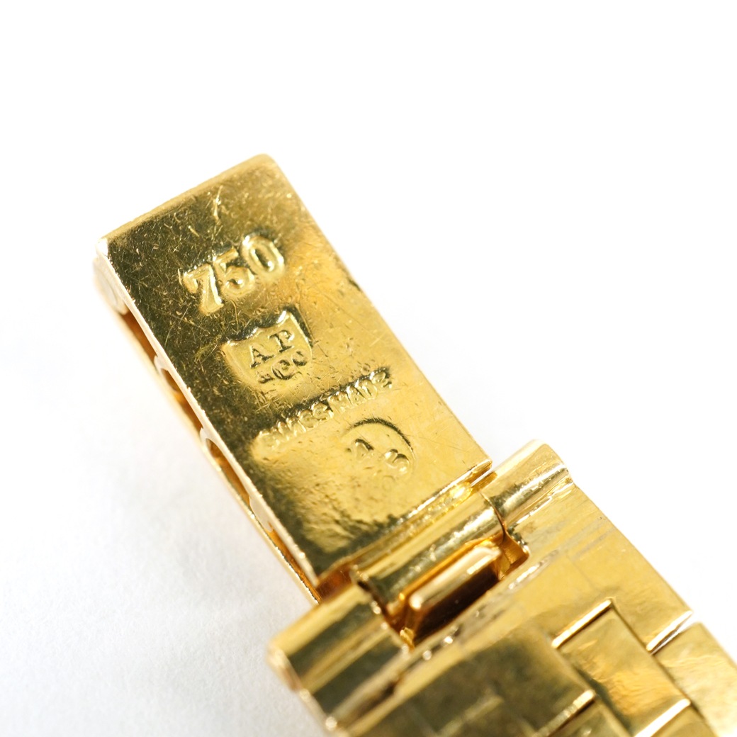 アンティークウォッチ オーデマ・ピゲ ラウンド イエローゴールドケース ブレスレット