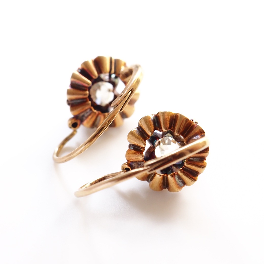 アンティークジュエリー アンティークイヤリング&ピアス ダイヤモンド