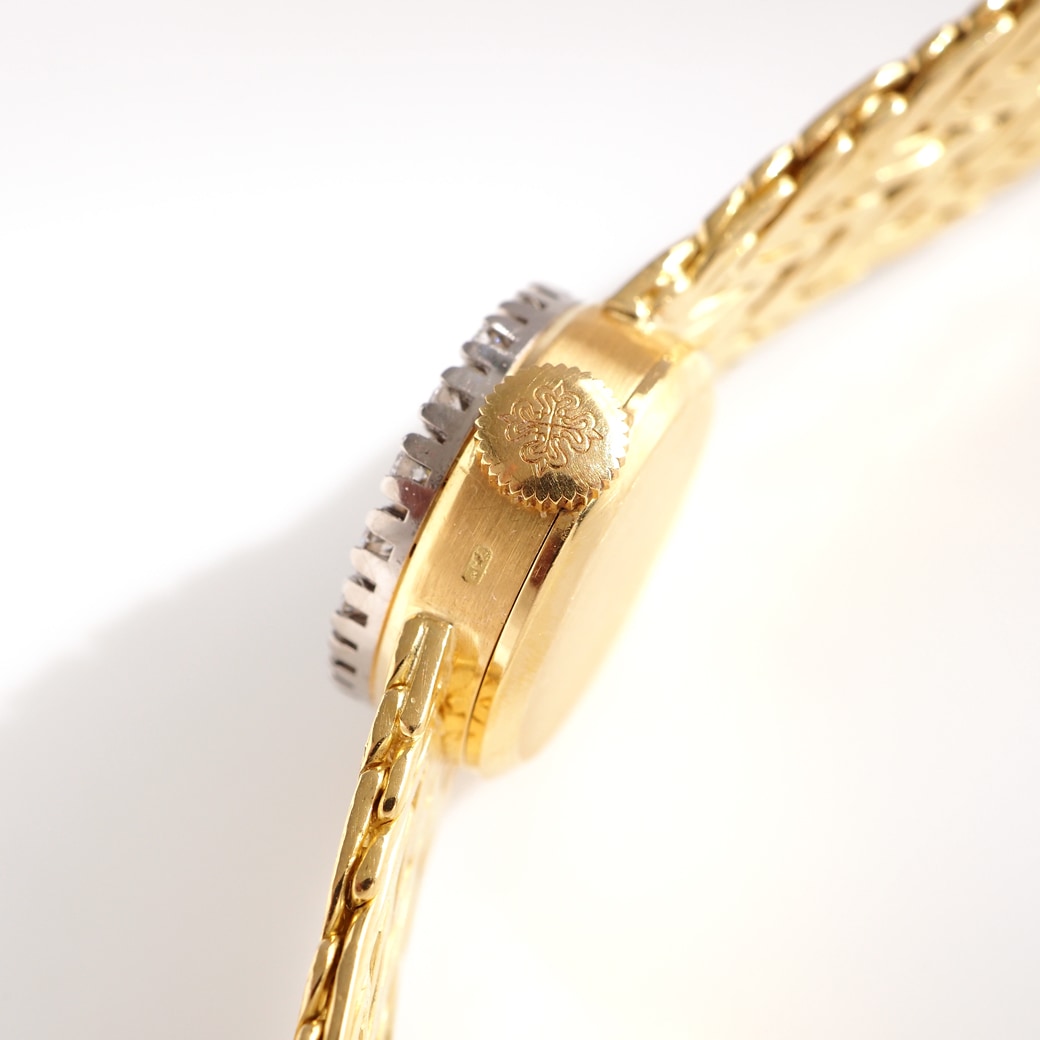 アンティークウォッチ パテック・フィリップ ダイヤモンドベゼル ラウンド ゴールドケース ブレスレット