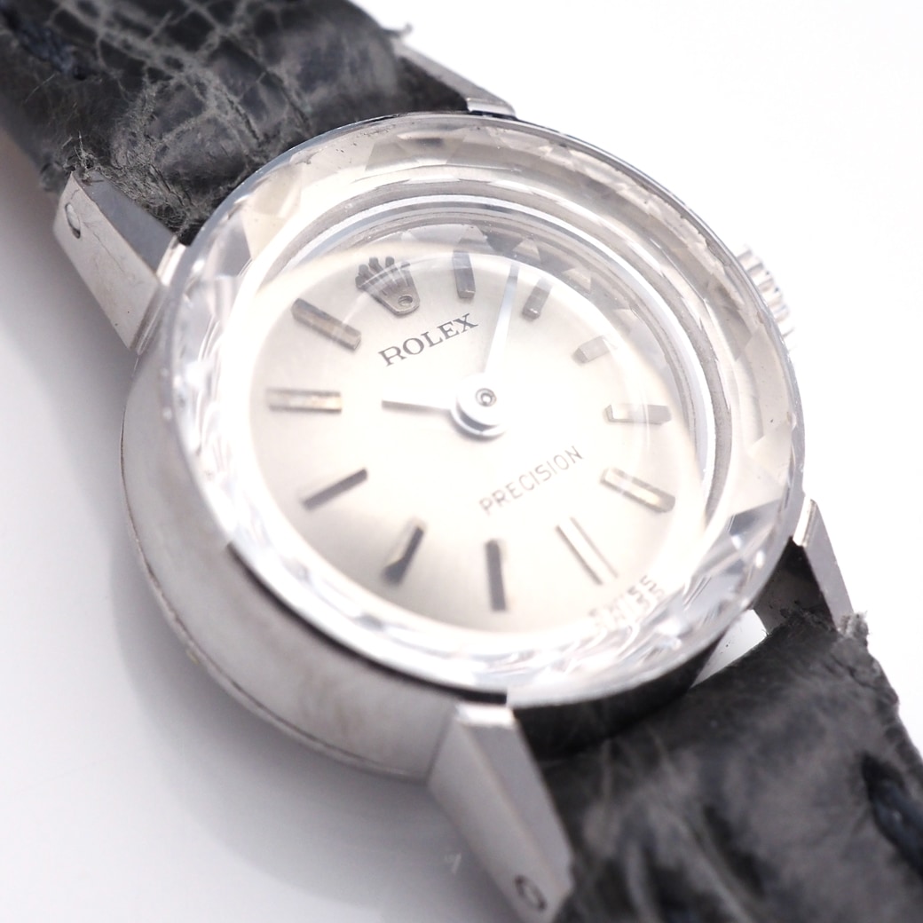 アンティークウォッチ ロレックス カットガラス ラウンドWGケース