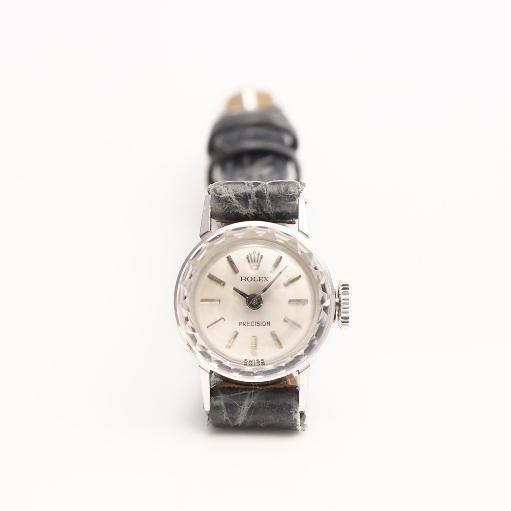 アンティークウォッチ ロレックス カットガラス ラウンドWGケース