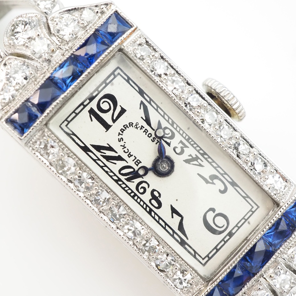 アンティークウォッチ その他ブランド アール・デコ サファイア ダイヤモンド装飾ケース ブレスレット
