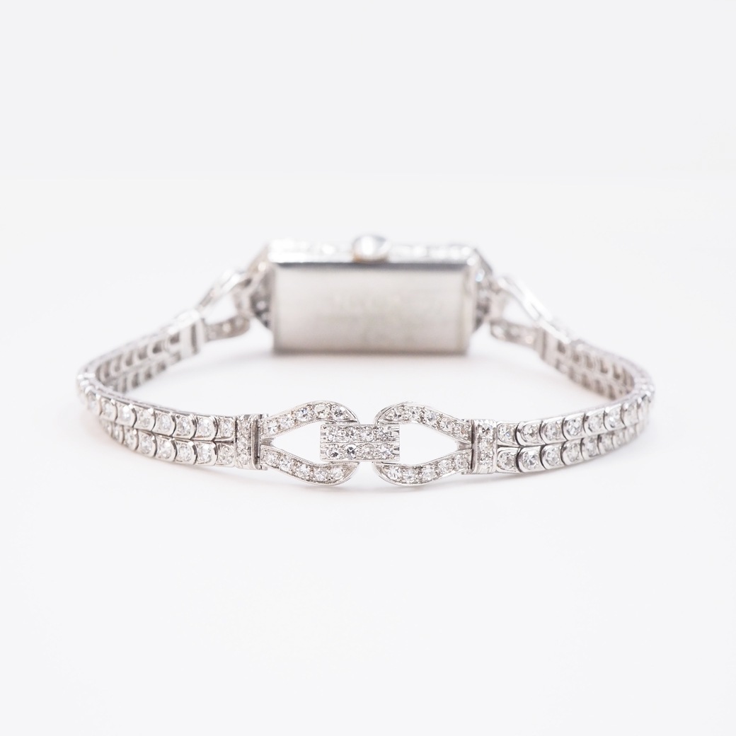 アンティークウォッチ その他ブランド アール・デコ サファイア ダイヤモンド装飾ケース ブレスレット