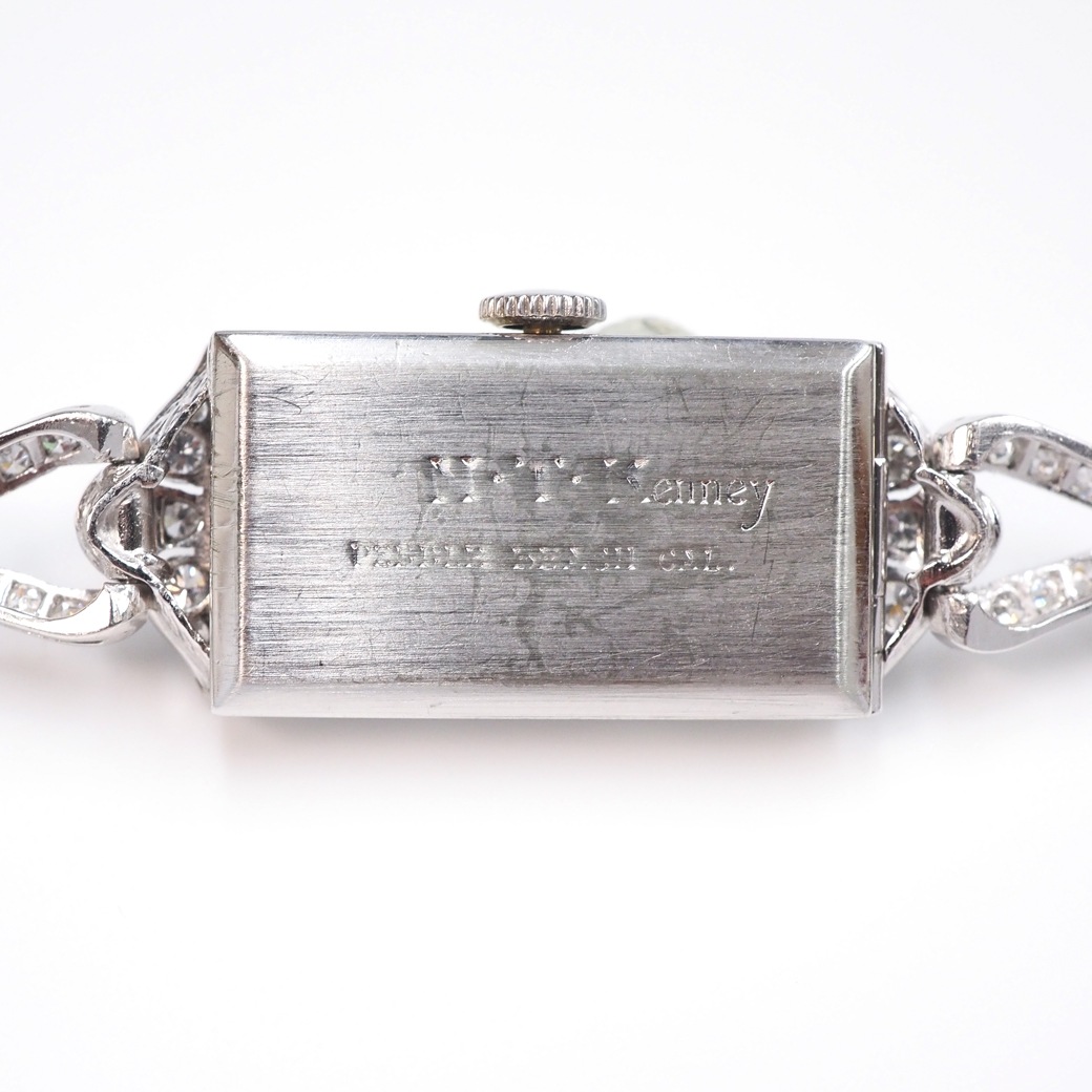 アンティークウォッチ その他ブランド アール・デコ サファイア ダイヤモンド装飾ケース ブレスレット