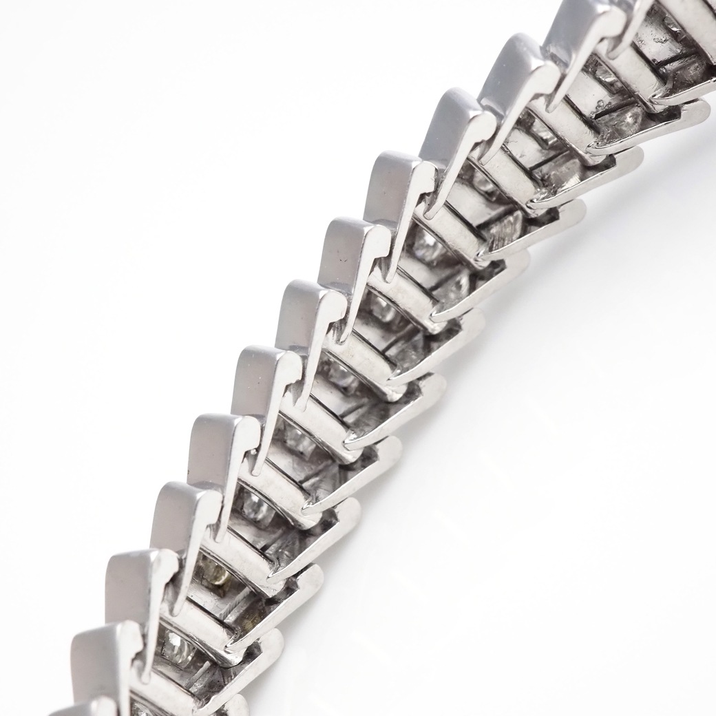 アンティークウォッチ ジャガー・ルクルト バックワインド ダイヤモンド装飾 ラウンドケース ブレスレット