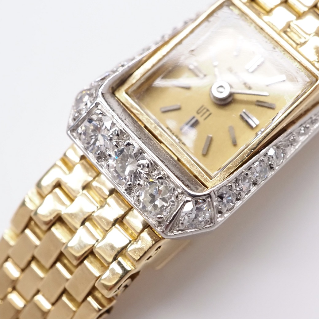 アンティークウォッチ ブランパン バックワインド バックルデザイン ブレスレット