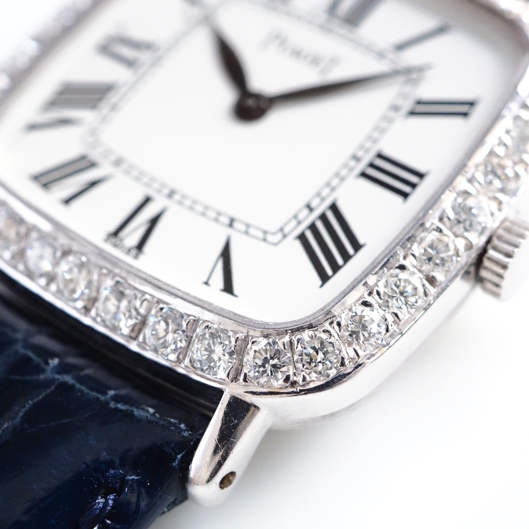 アンティークウォッチ ピアジェ ダイヤモンドベゼル ホワイトゴールドケース