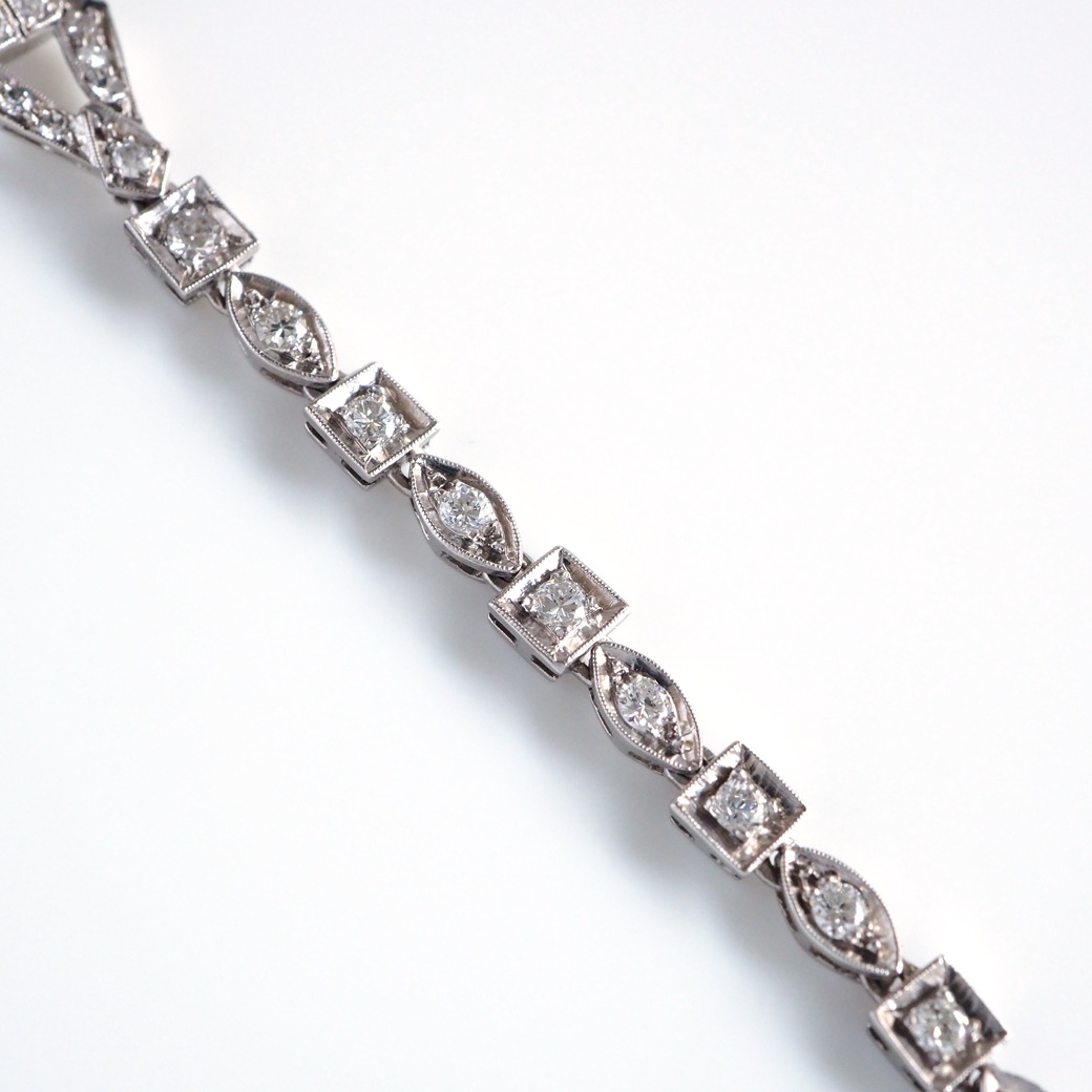 アンティークウォッチ ロンジン アール・デコ ダイヤモンド装飾 レクタンギュラーケース