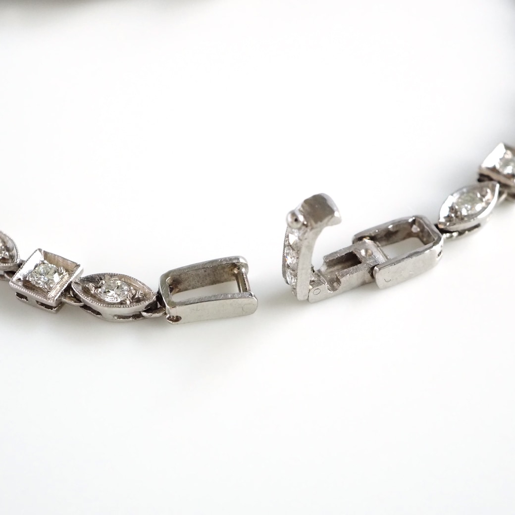 アンティークウォッチ ロンジン アール・デコ ダイヤモンド装飾 レクタンギュラーケース