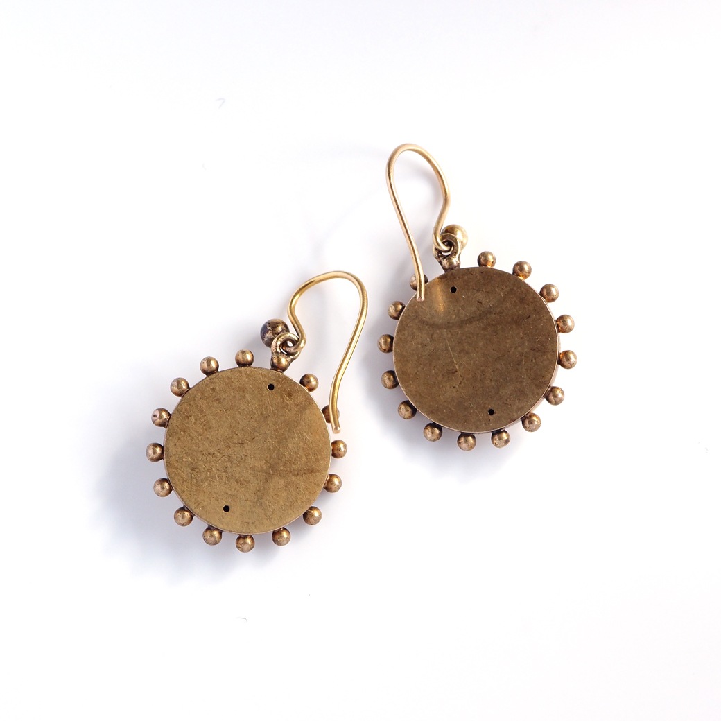 アンティークジュエリー イヤリング&ピアス ゴールド パール アンティークピアス