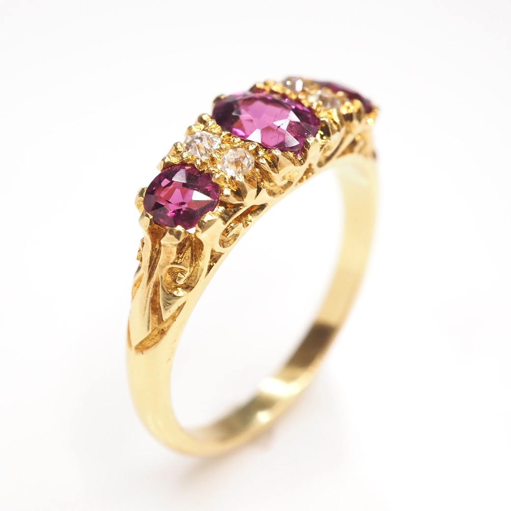 アンティークルビーリング 楽天市場】グッドウィル アンティーク ジュエリー リング 指輪 14ct