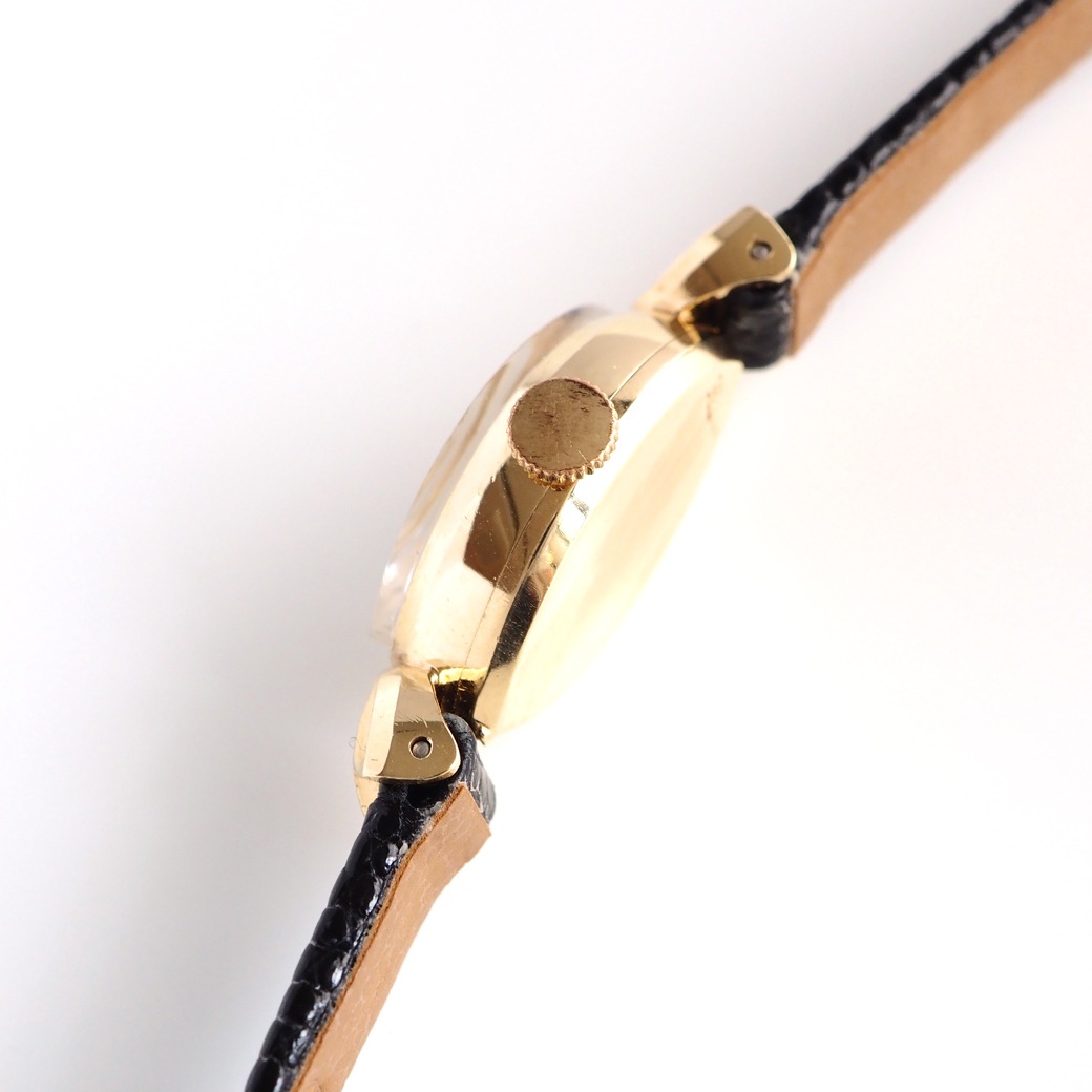 アンティークウォッチ ジャガー・ルクルト 装飾ラグ マーキス イエローゴールドケース