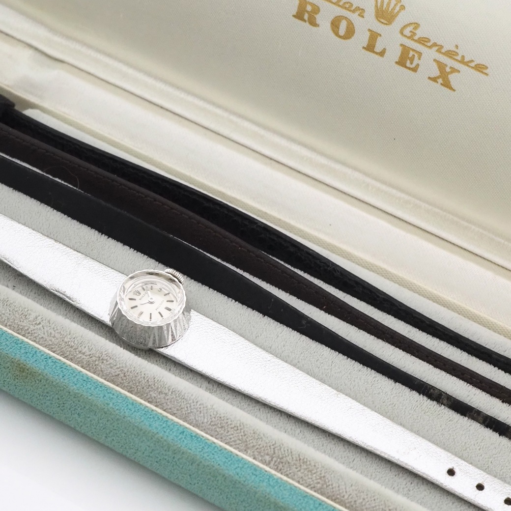 アンティークウォッチ ロレックス カメレオンBOXセット カットガラス ラウンドWGケース