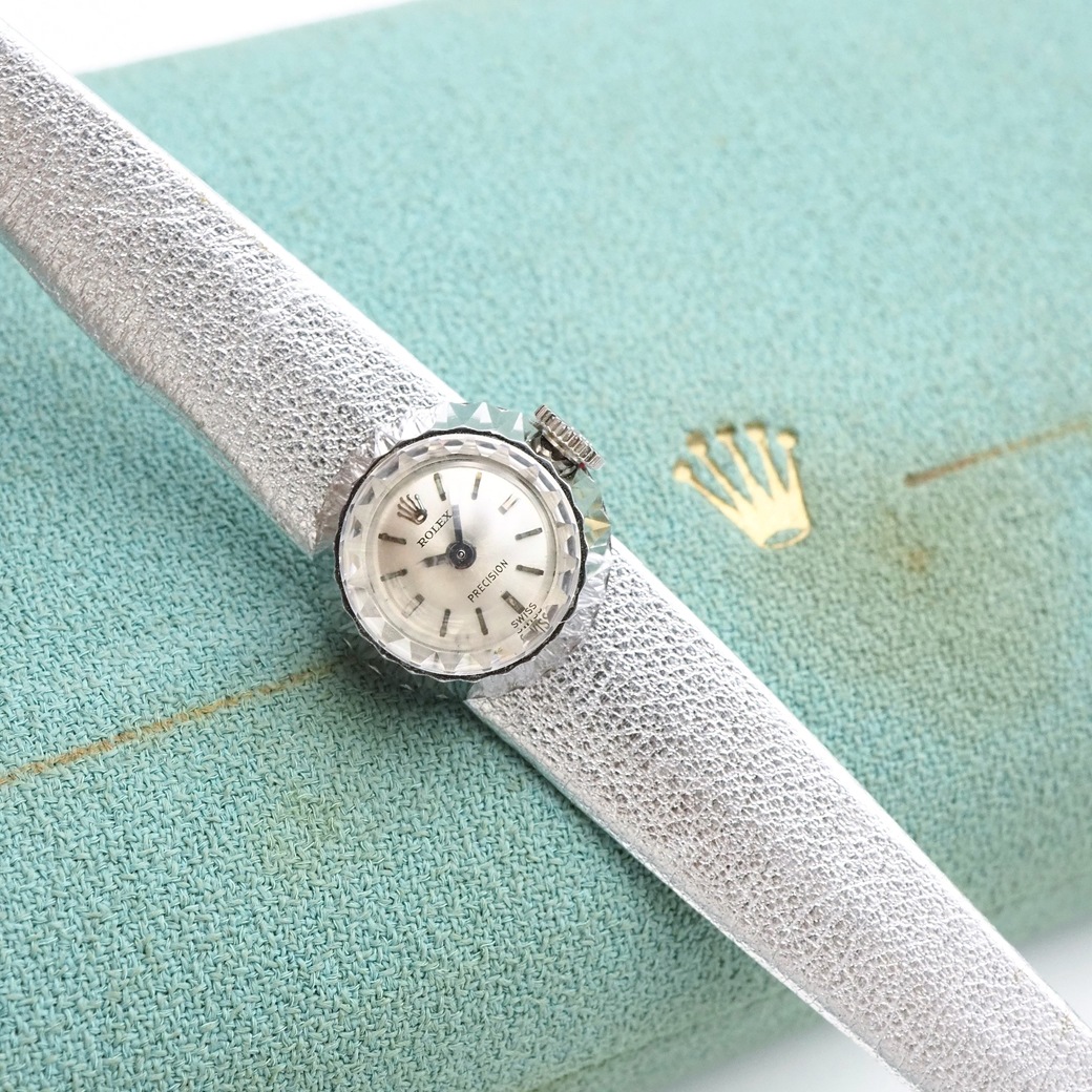 アンティークウォッチ ロレックス カメレオンBOXセット カットガラス ラウンドWGケース