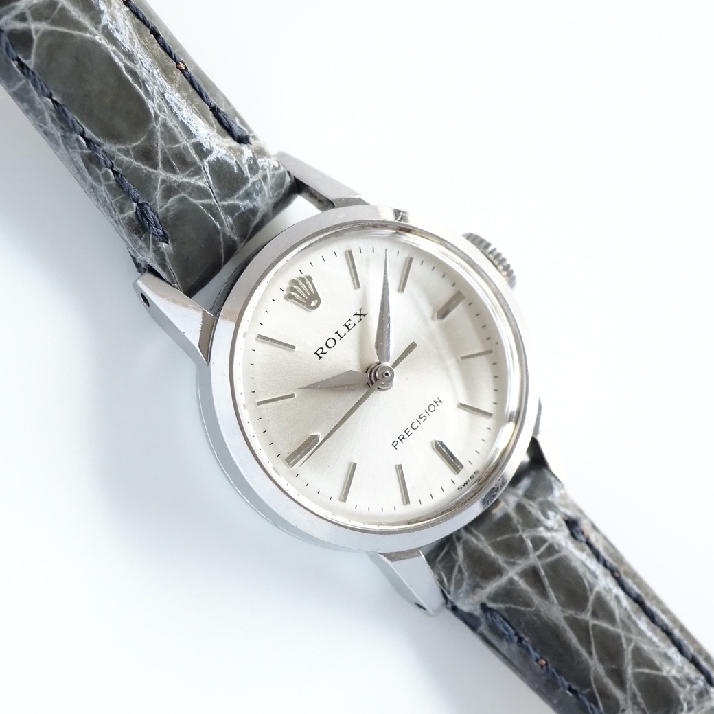 アンティークウォッチ ロレックス PRECISION ラウンド ステンレスケース