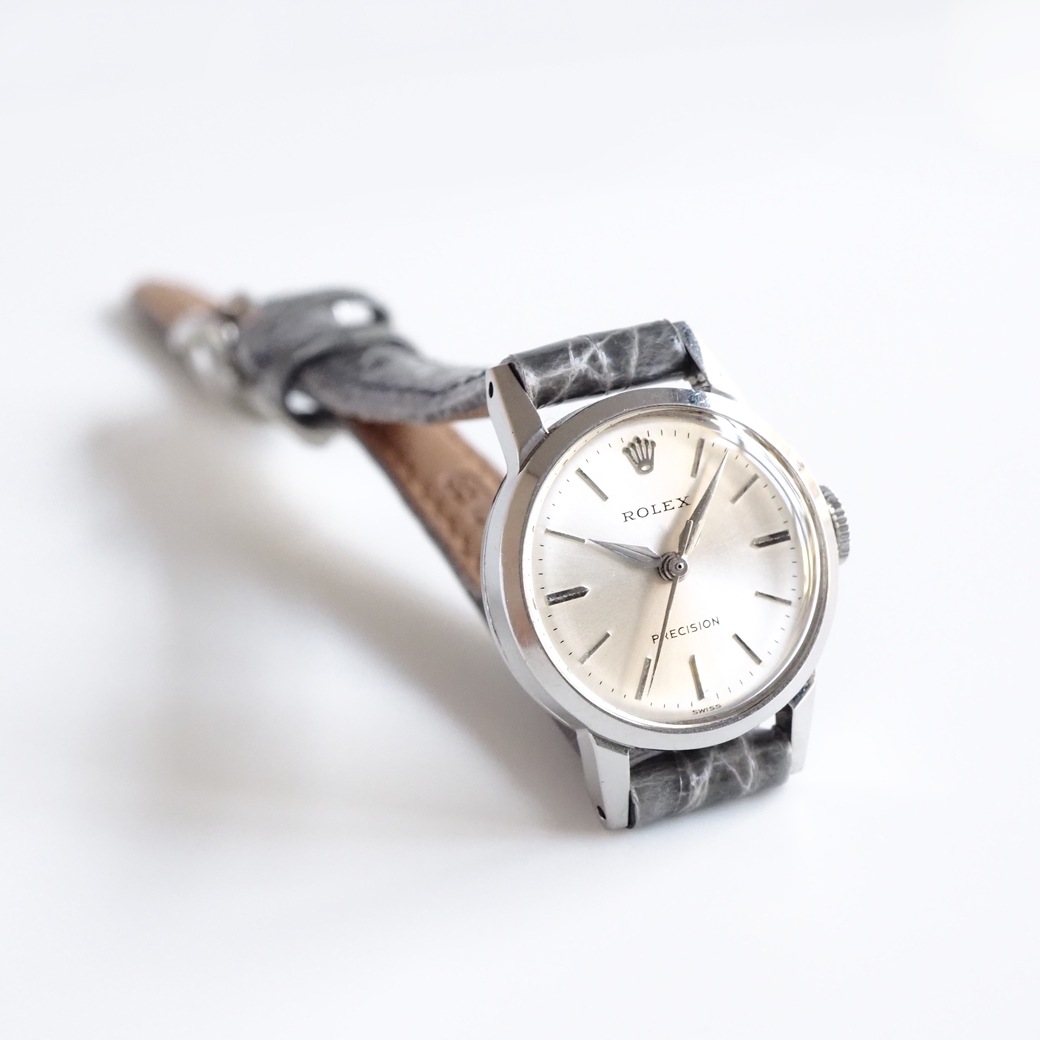 アンティークウォッチ ロレックス PRECISION ラウンド ステンレスケース