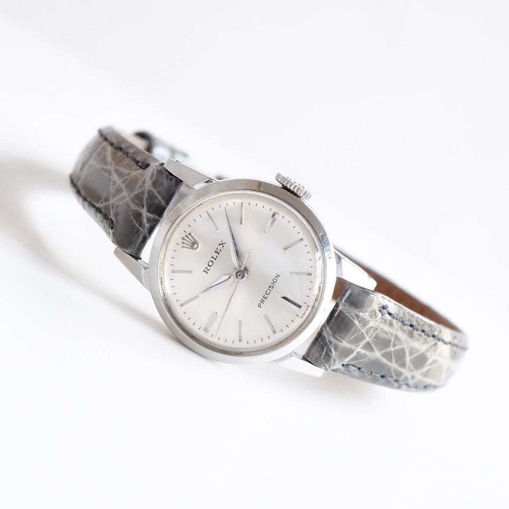 アンティークウォッチ ロレックス PRECISION ラウンド ステンレスケース