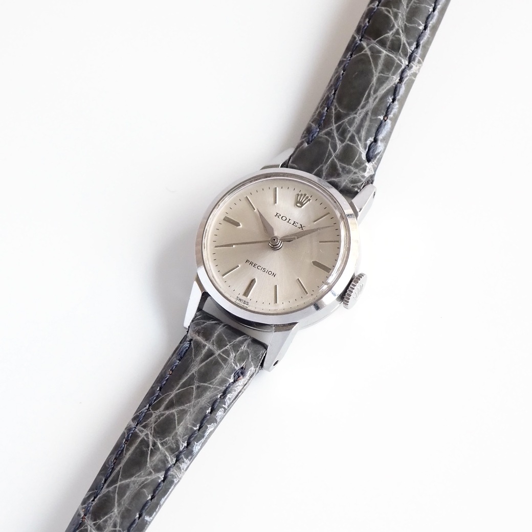 アンティークウォッチ ロレックス PRECISION ラウンド ステンレスケース