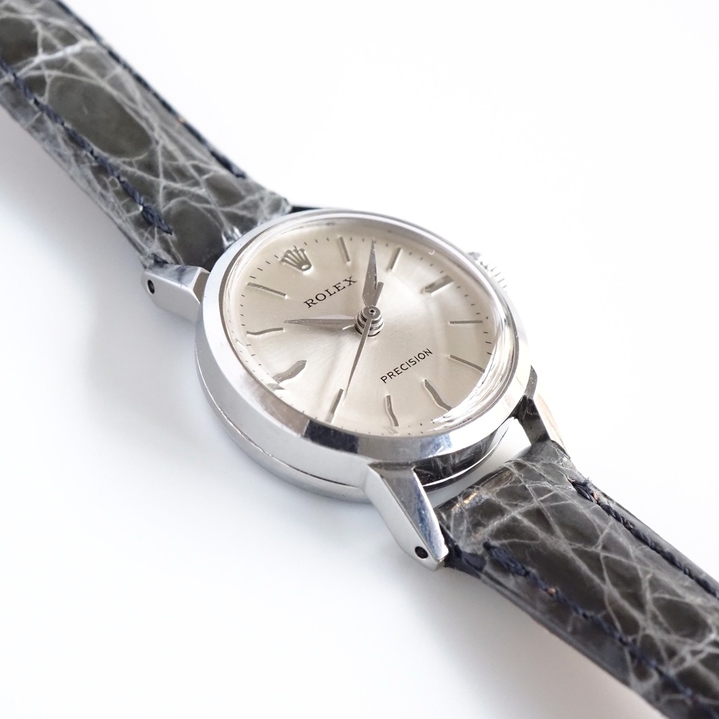 アンティークウォッチ ロレックス PRECISION ラウンド ステンレスケース